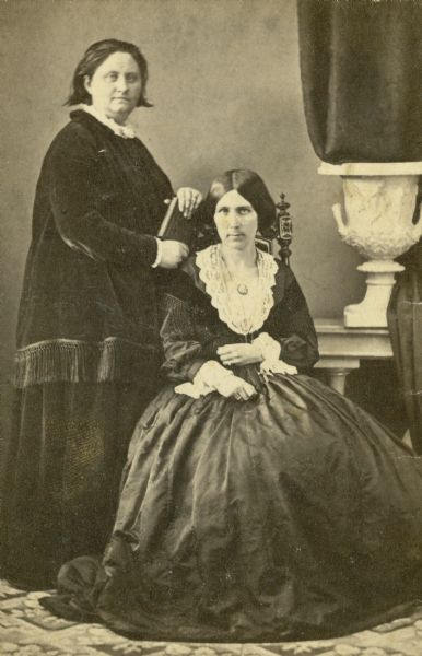 Mathilde Franziska Anneke und Mary Booth