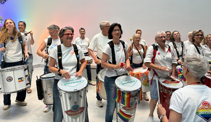 Die Frauen-Samba-Band Queerelas