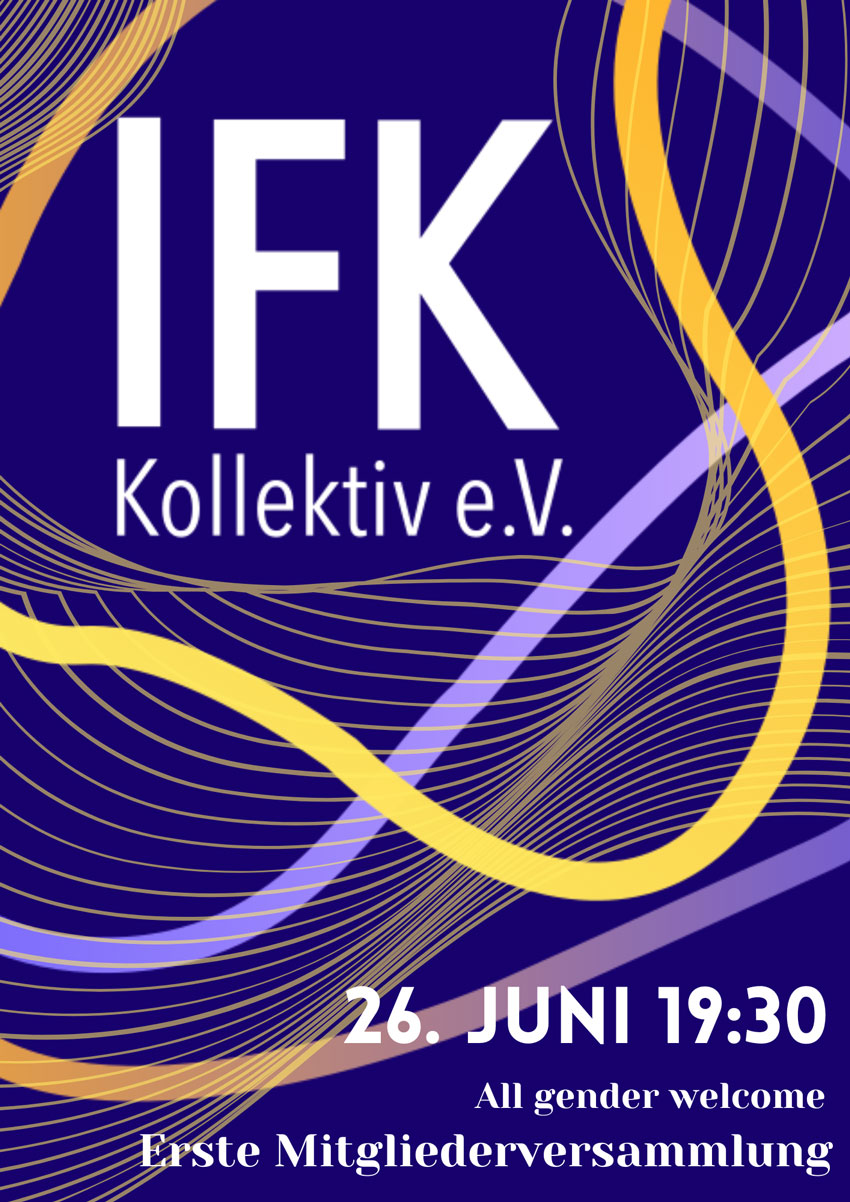 Flyer IFK (Intersektionales Feministisches Kultur Kollektiv) 1