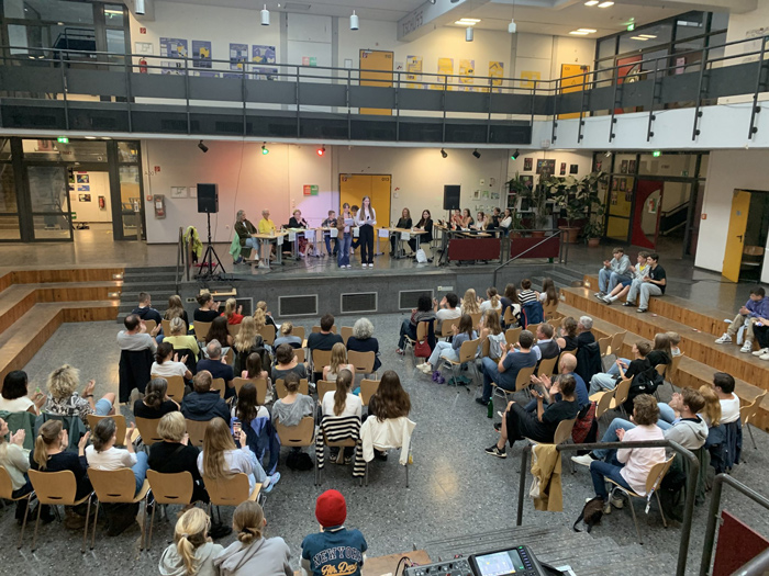 Montessori Gymnasium Podiums-Diskussion Gleichstellung von Geschlechtern