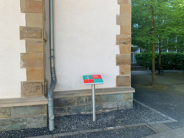 Stele für Fygen Lützenkirchen 1